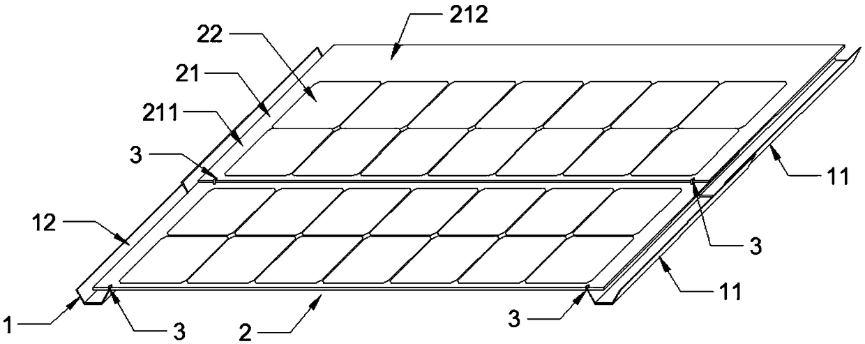 Roof photovoltaic system