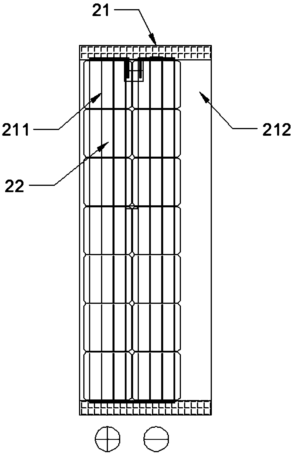 Roof photovoltaic system