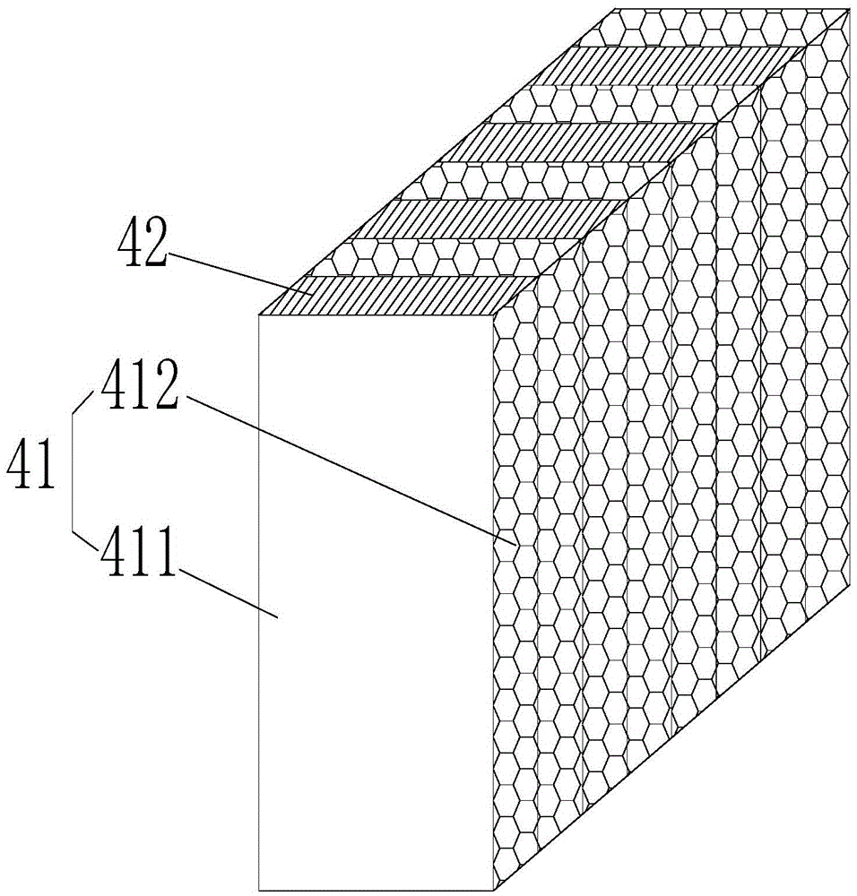 Water-saving and fog-clearing crossflow type cooling tower