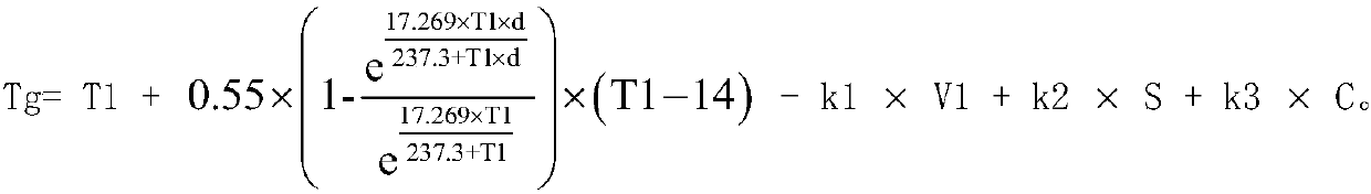 Method for calculating felt air temperature of user in air-conditioned room and device