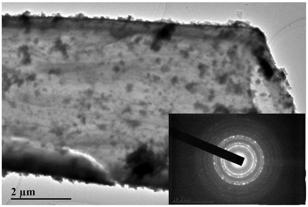 Preparation method for biomass-based hollow carbon microtube/Ni-Co metal sulfide composite electrode material