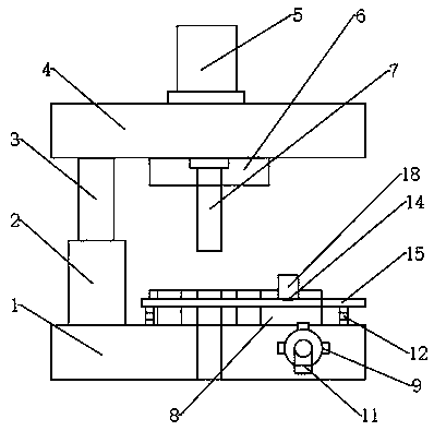 Bolt stamping die