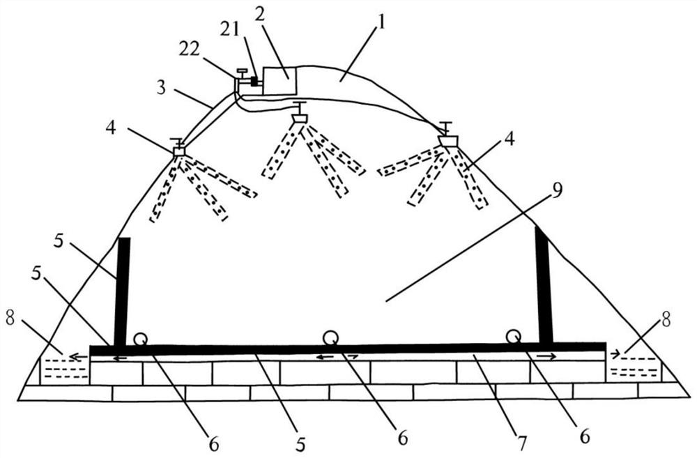 System and method for in-situ ore leaching of southern ionic rare earth