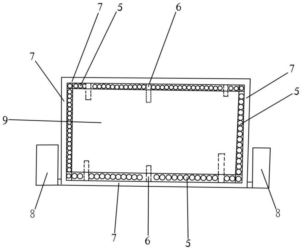 System and method for in-situ ore leaching of southern ionic rare earth