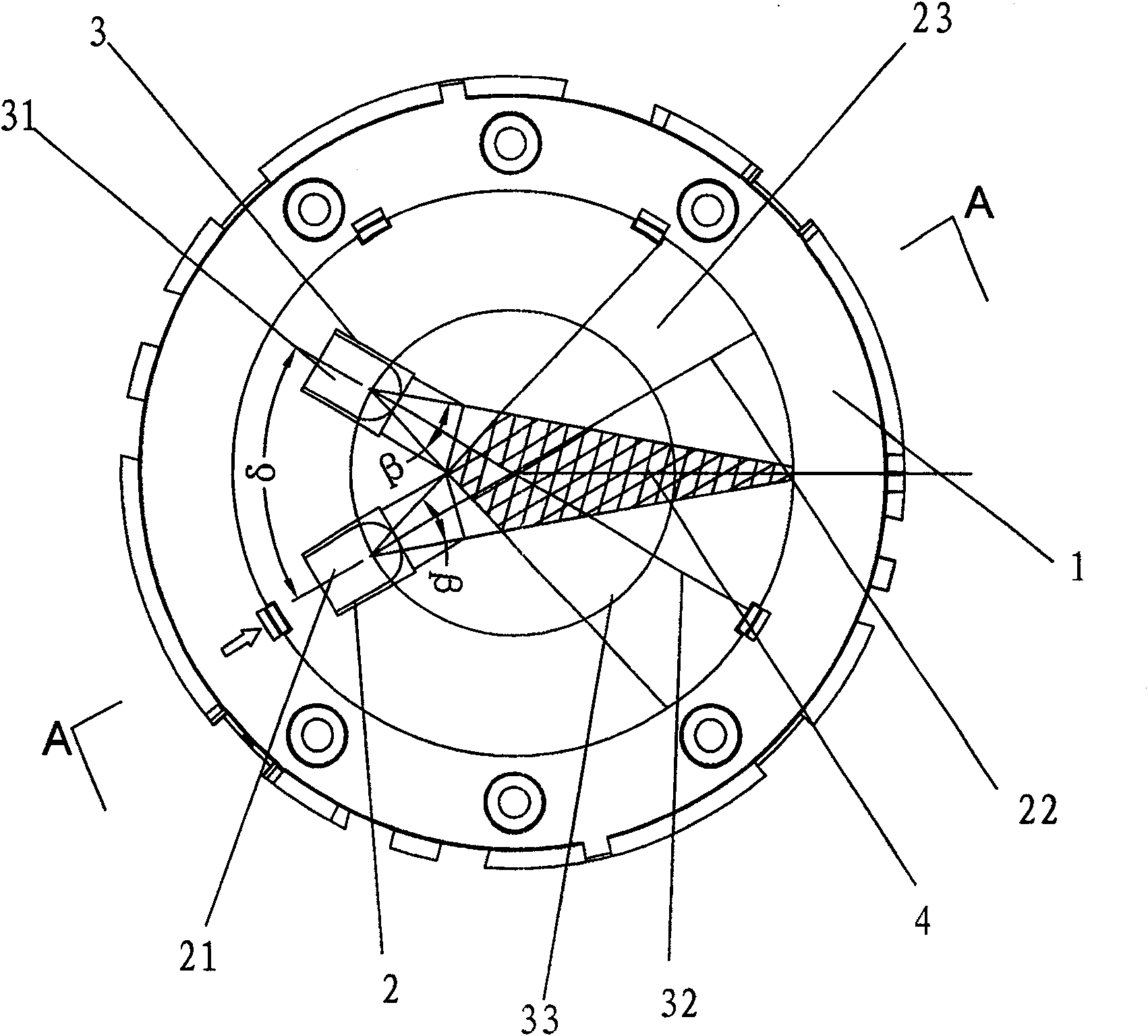 Implementing method for back photoelectric smoke induction investigator and its device