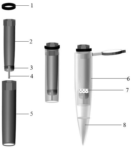 Low-cost wide-adaptation centrifugal digital droplet generation method and device