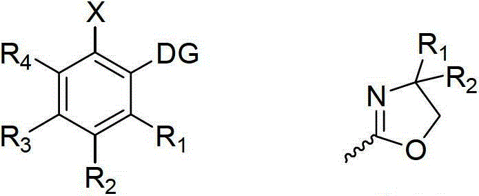 A kind of halogenated aromatic ring compound and its preparation method