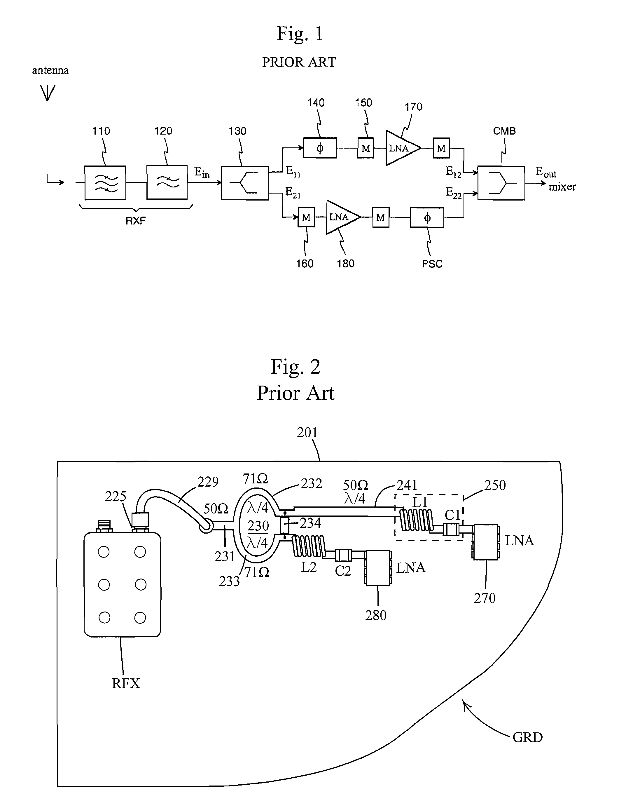 Input arrangement for a low-noise amplifier pair