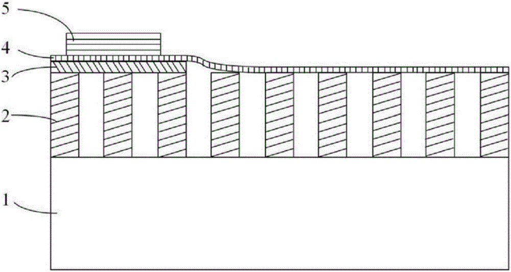 Ultraviolet photoelectric detector based on schottky junction and production method thereof