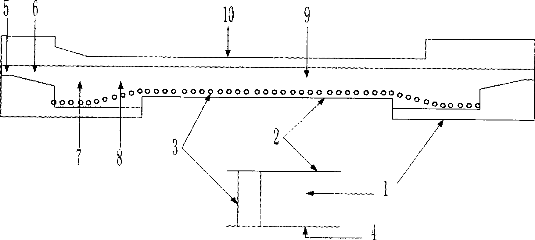 Half-module substrate integrated waveguide leaky-wave antenna