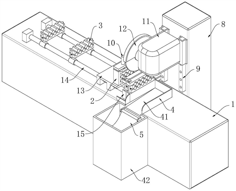 Automatic machining equipment for high-performance stainless steel seamless steel pipe