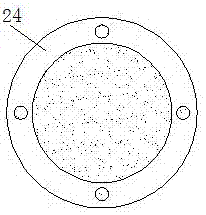 Automatic-feeding ore screening device for ore machine