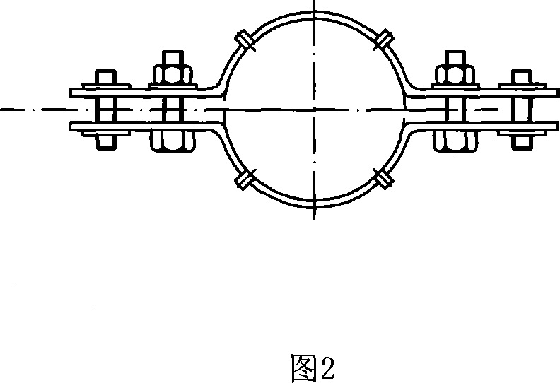 Energy-saving vertical pipe support with low noble metal consumption