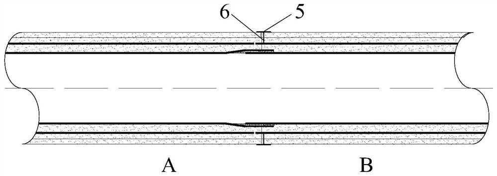 A kind of fabric reinforced concrete-steel pipe-frp composite pipe and its manufacturing method