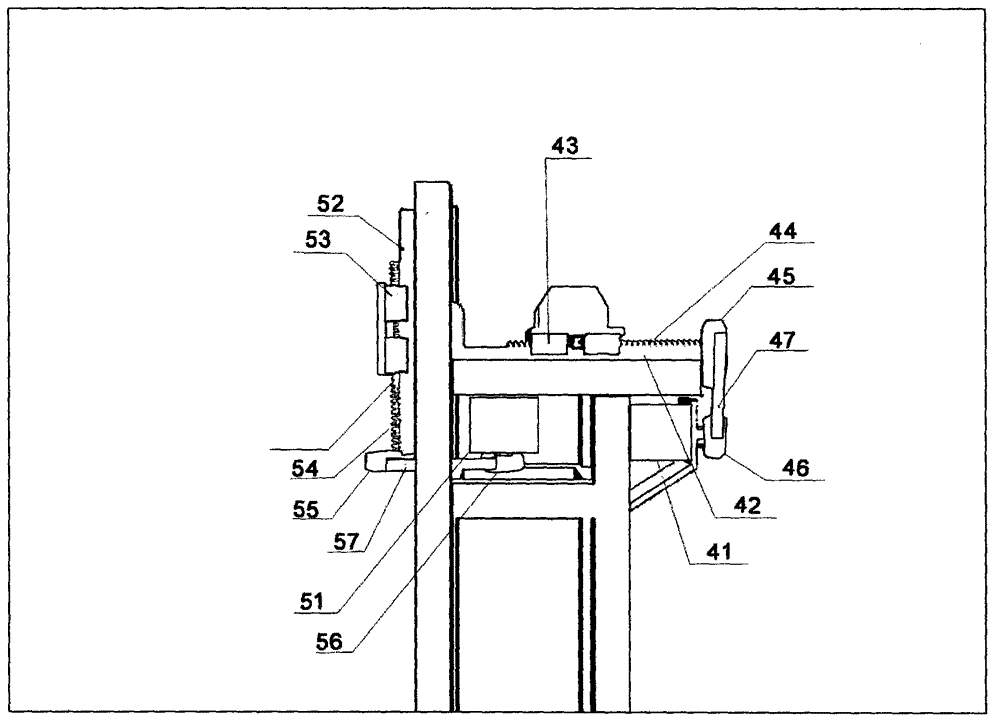 Simple mechanical arm stacking machine