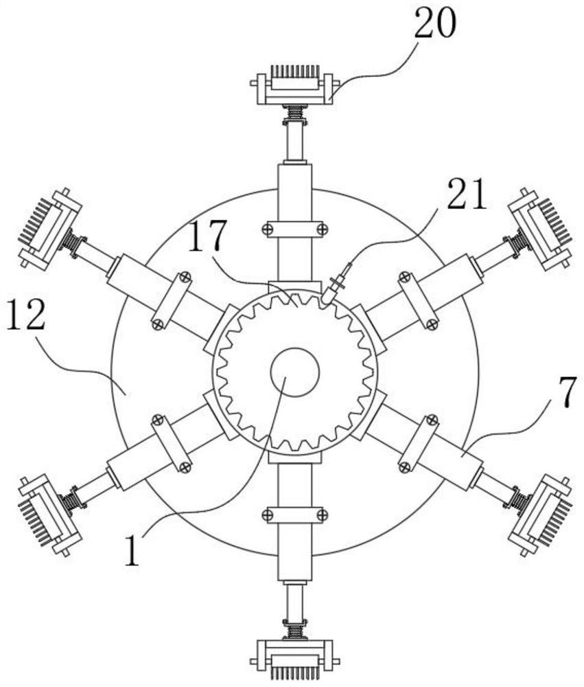 Urban underground pipeline repairing device