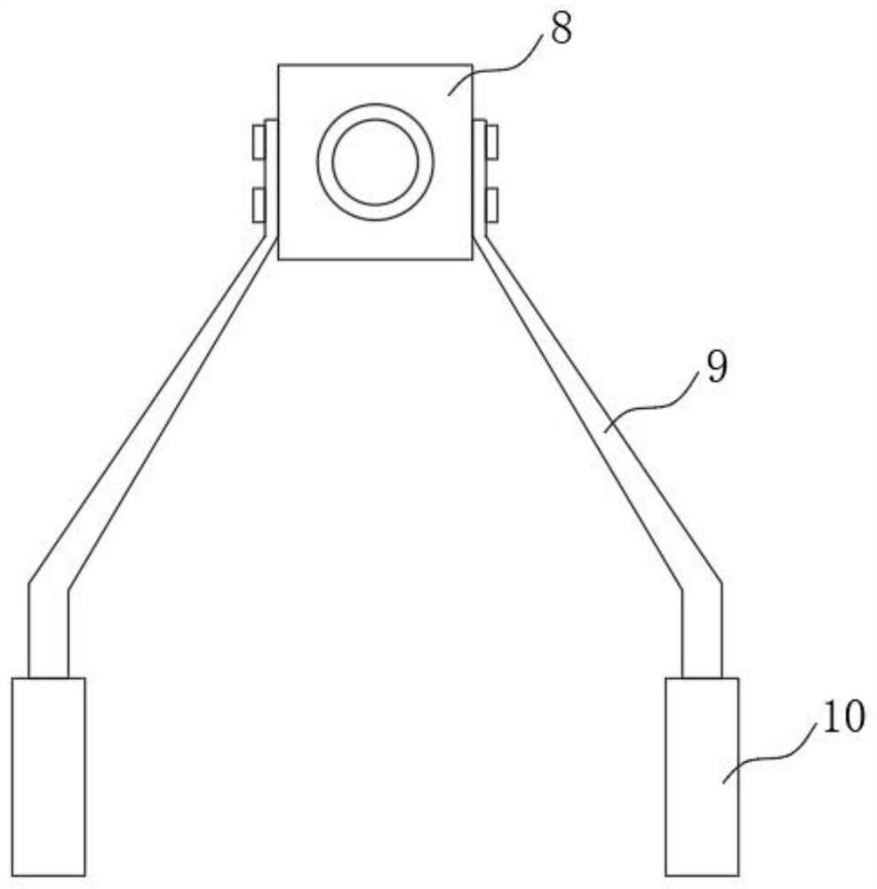 Urban underground pipeline repairing device