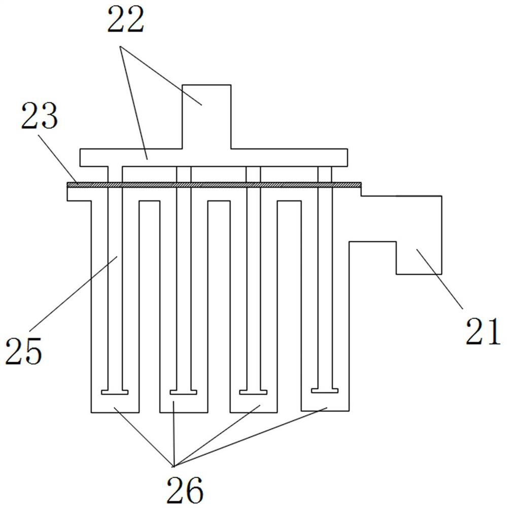 Industrial waste gas heat recovery device