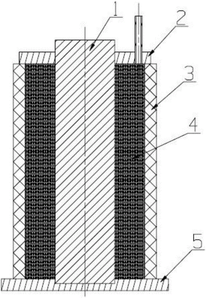 Manufacturing method for plastic molding machine cylinder