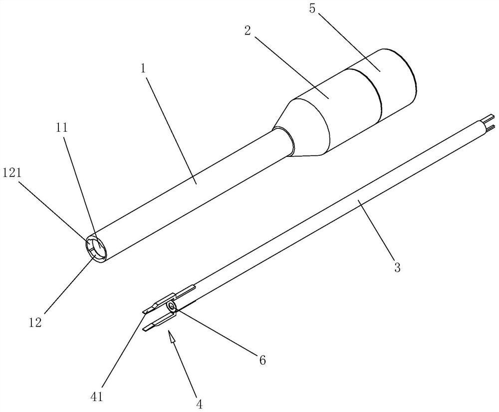 Fluid-assisted visual bipolar electric coagulation hemostasis device