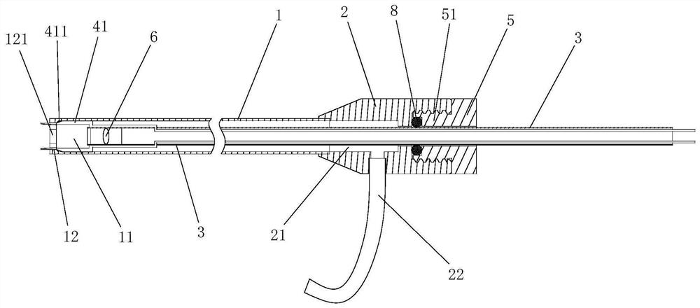 Fluid-assisted visual bipolar electric coagulation hemostasis device