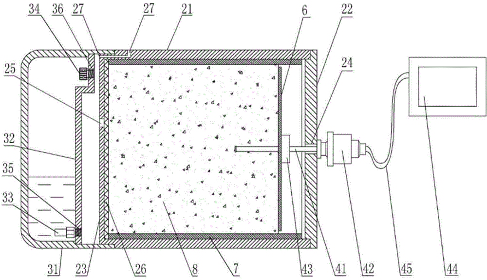 System and method for measuring soil moisture characteristic curve by using centrifuge method