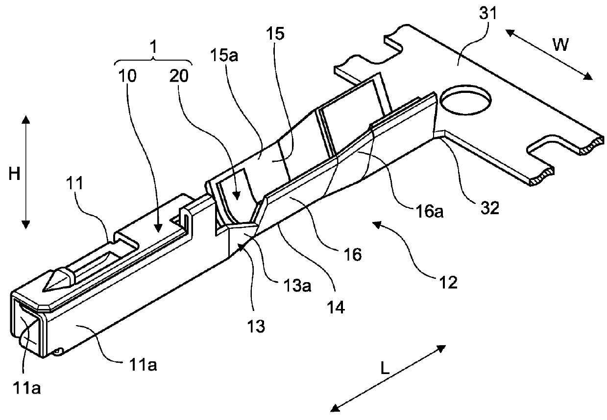 Electric wire with terminal and manufacturing method of electric wire with terminal