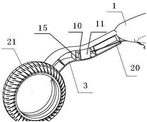 A semi-automatic opening and closing device for an electric folding bike