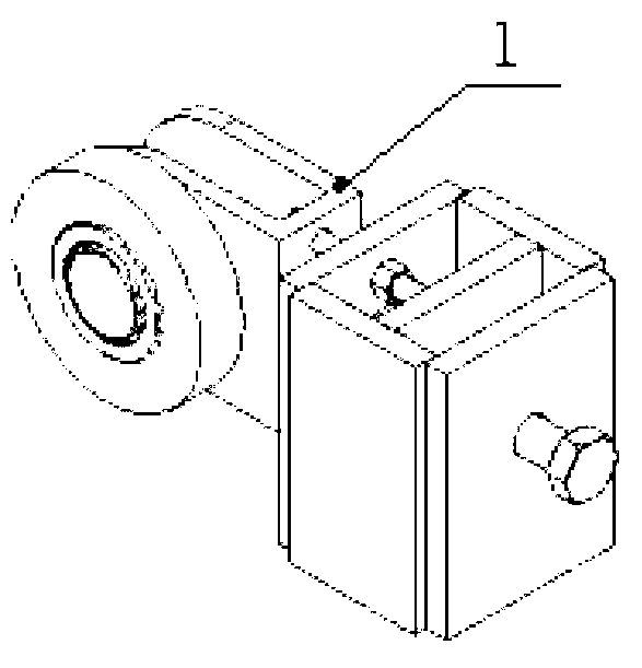 Climbing belt side hang type jacking device