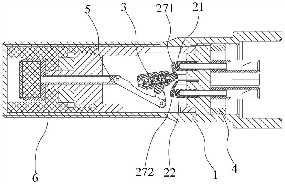 Non-contact proximity switch and valve position indicating system