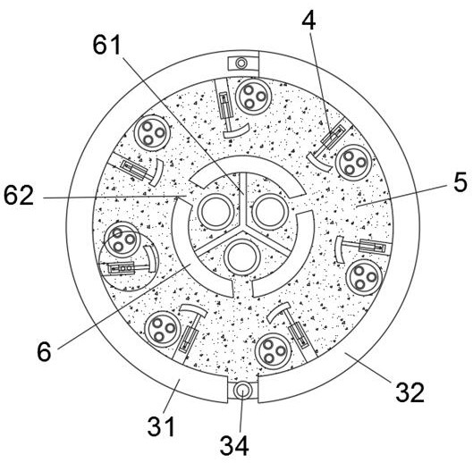 Photovoltaic thermal-conductive flame-retardant cable