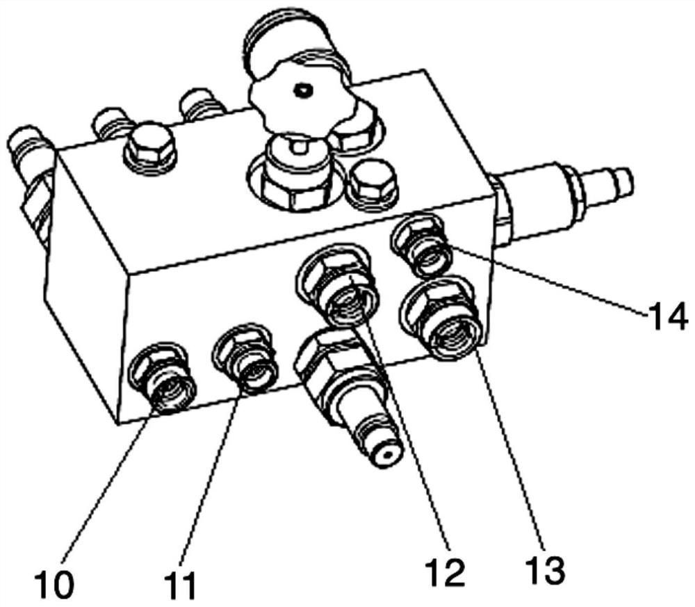 Quick plug valve group, remote hydraulic control system and engineering vehicle