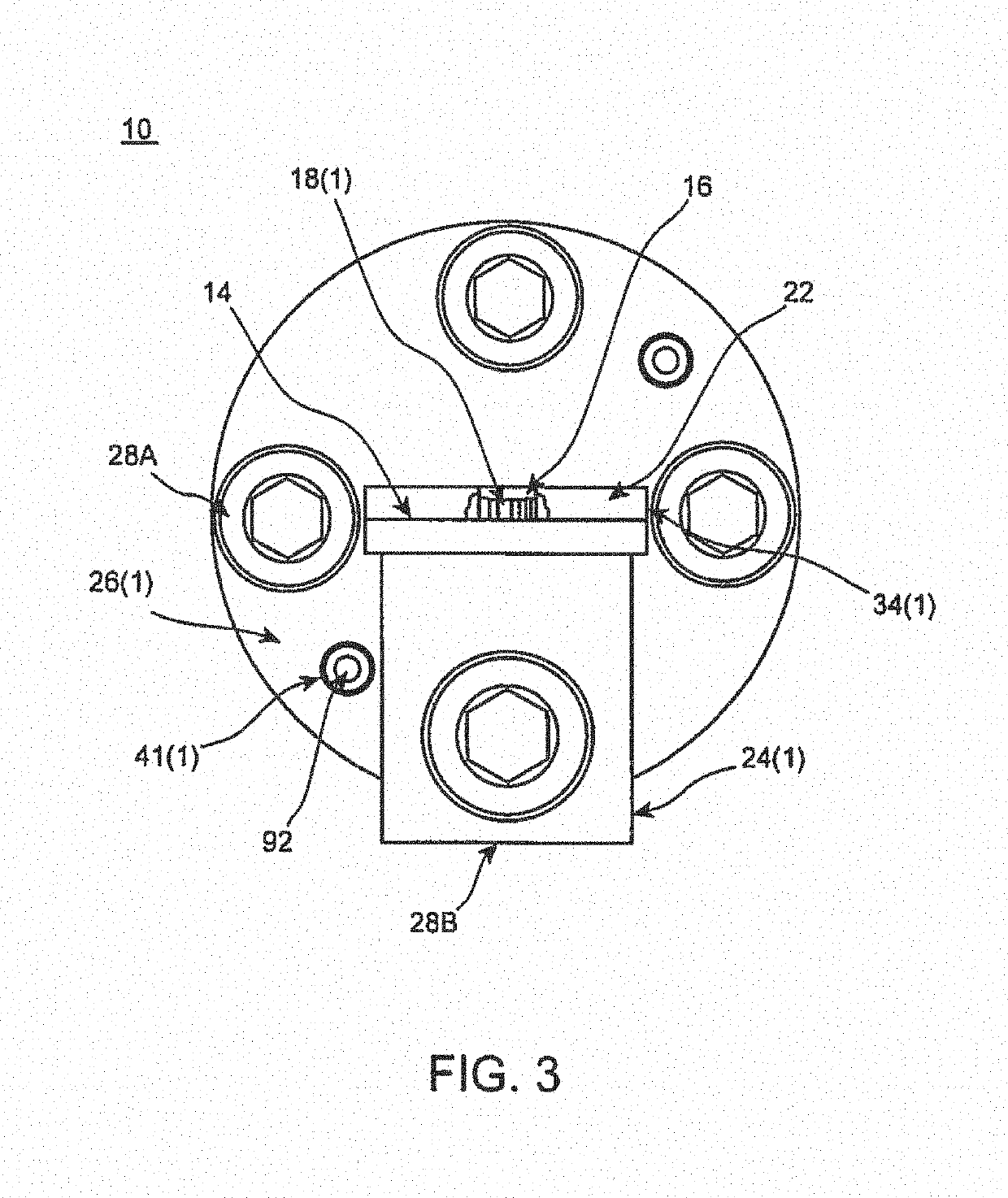 Waveguide interface and printed circuit board launch transducer assembly and methods of use thereof