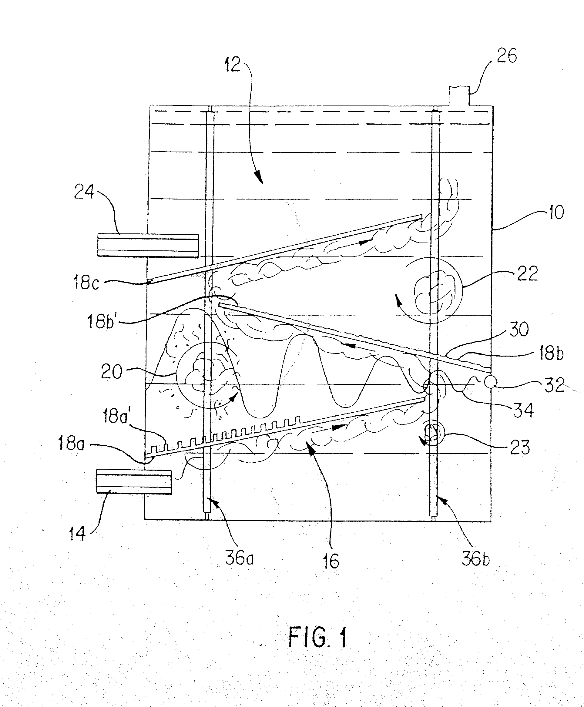 Fluid contact chamber