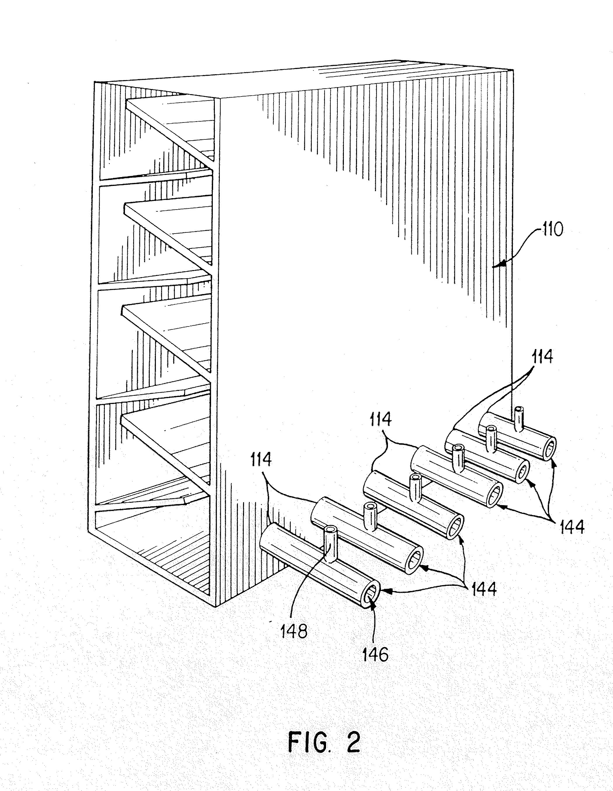 Fluid contact chamber