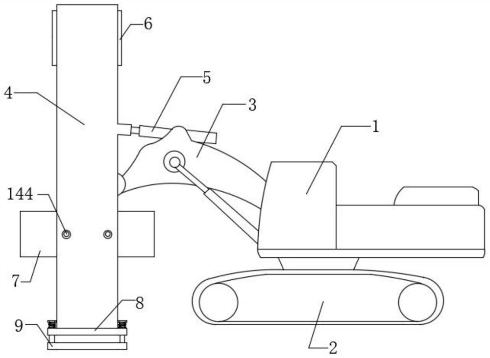 Tamping method of highway soft base structure