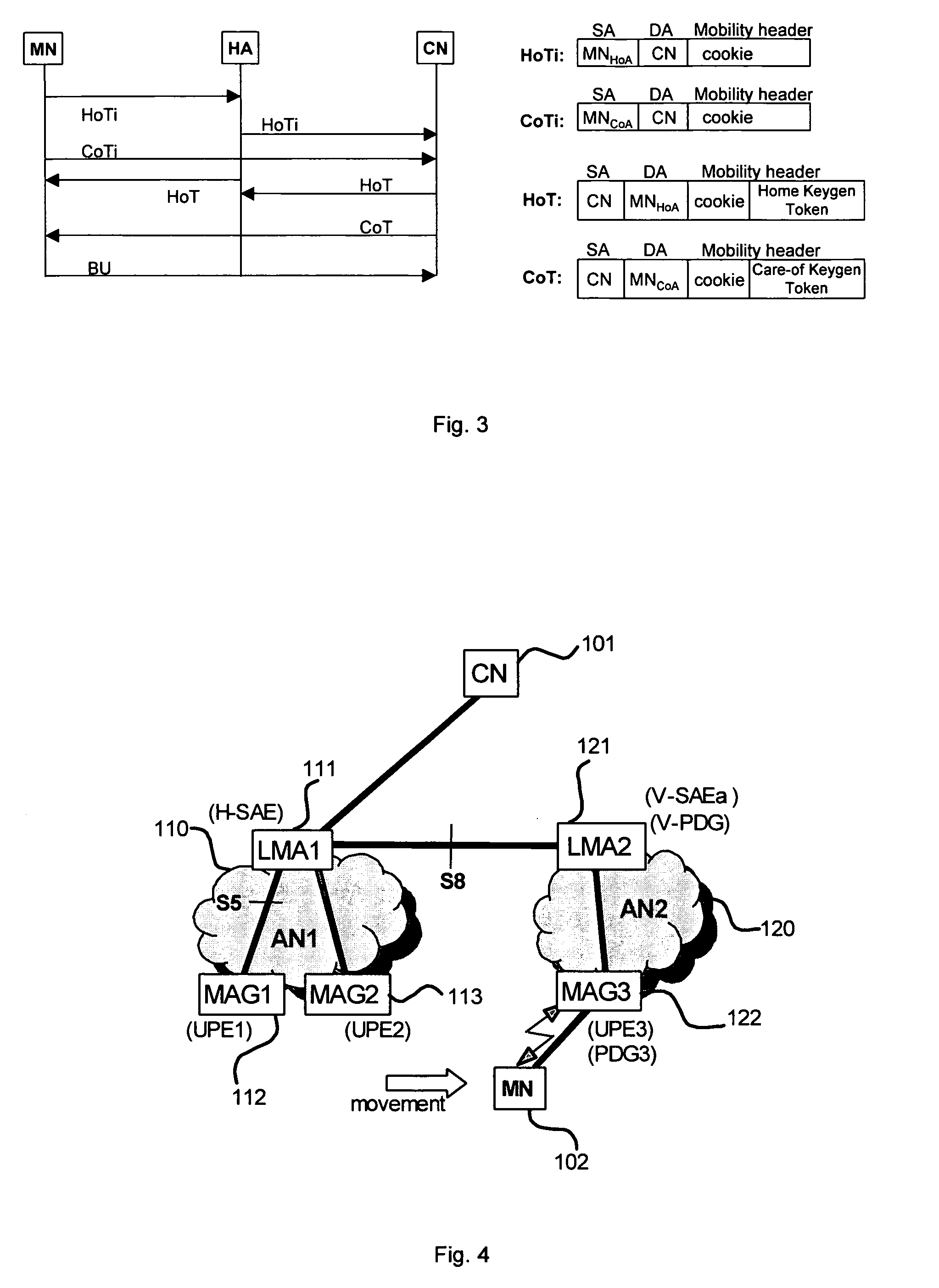 Local mobility anchor relocation and route optimization during handover of a mobile node to another network area