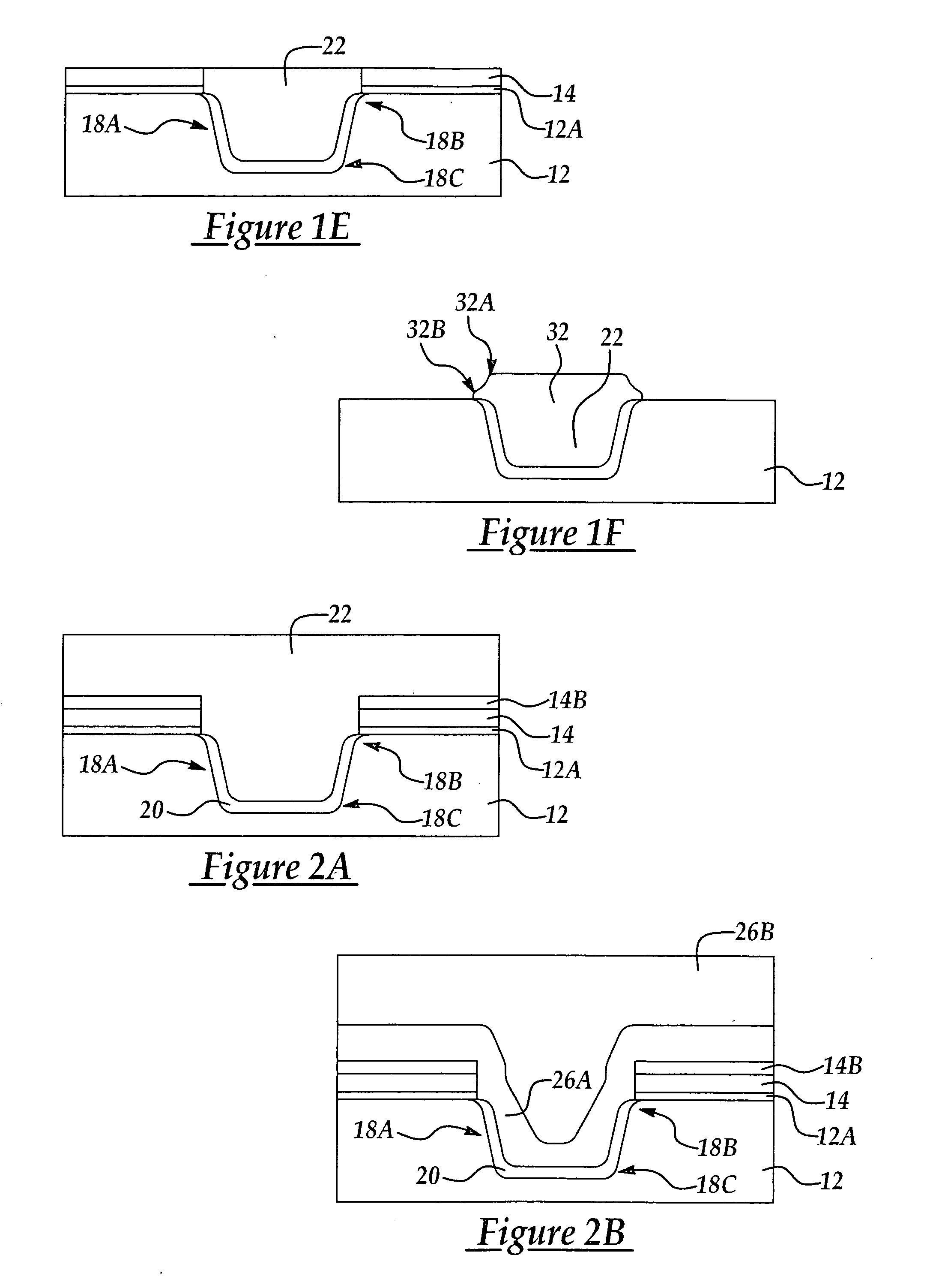 Method of achieving improved STI gap fill with reduced stress