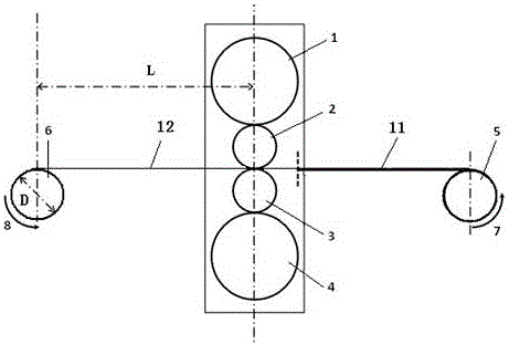 Method for improving yield of reciprocating rolled plate