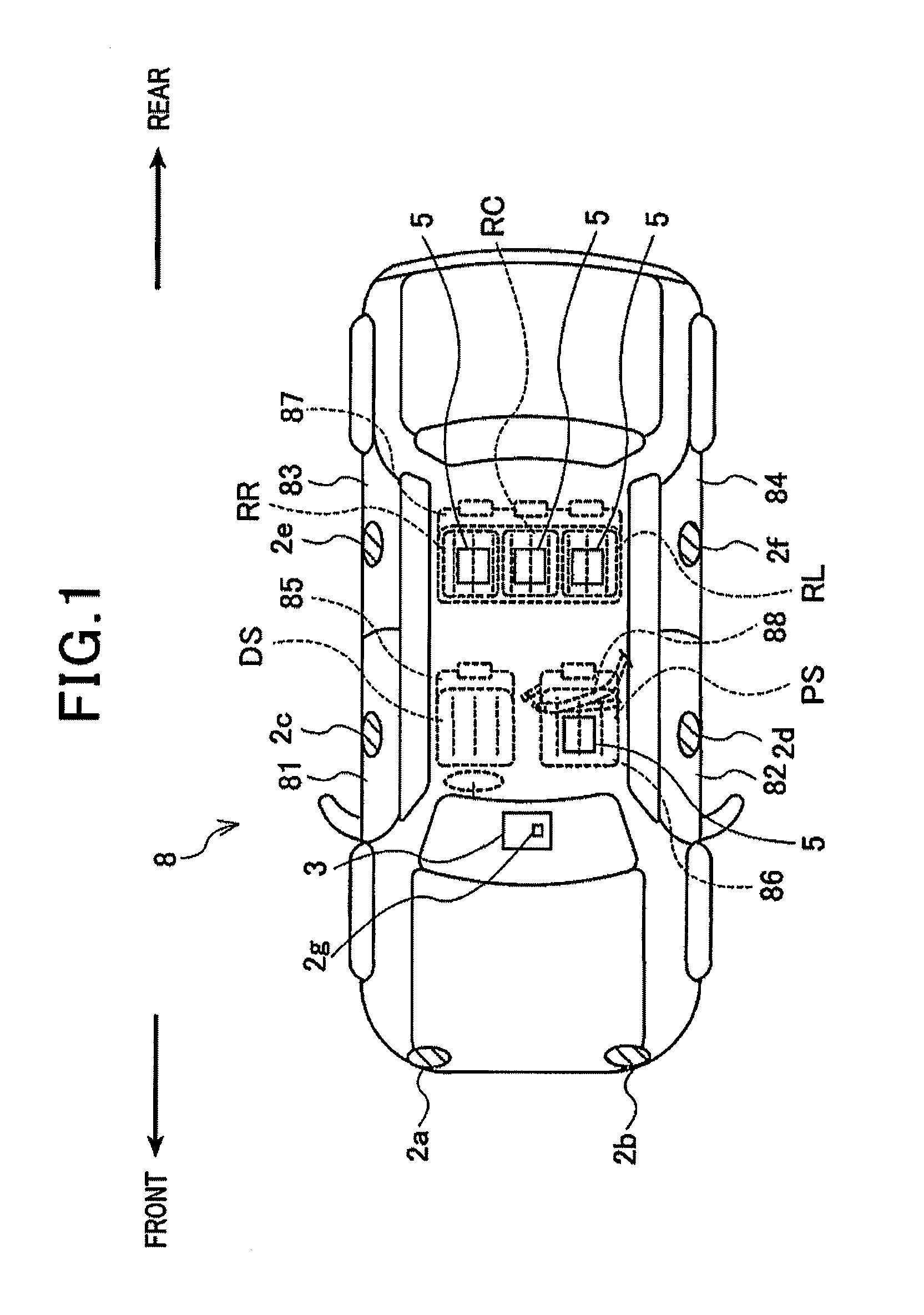 Vehicle emergency call apparatus