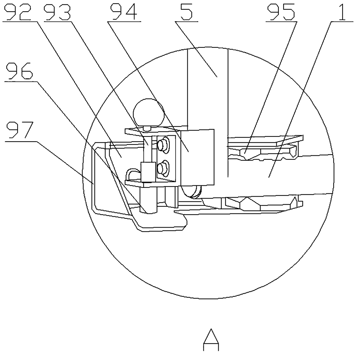 A kind of spare tire support assembly and automobile