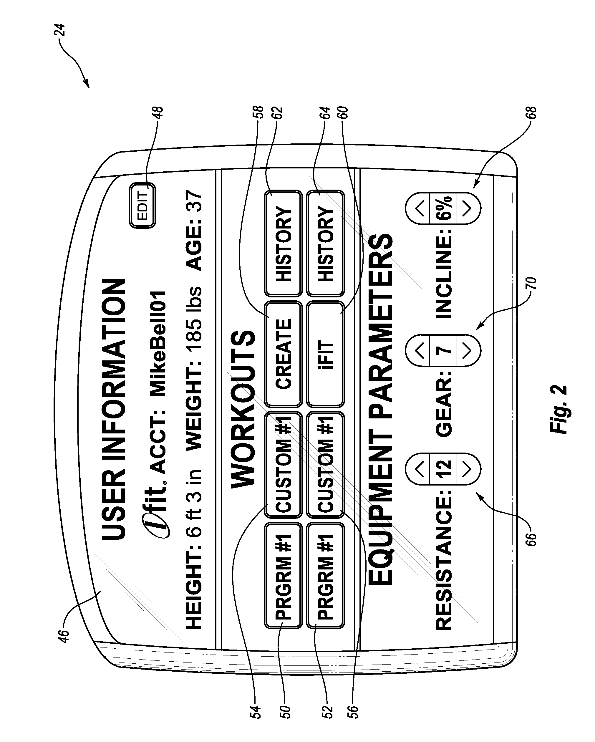 System and Method for Simulating Environmental Conditions on an Exercise Bicycle