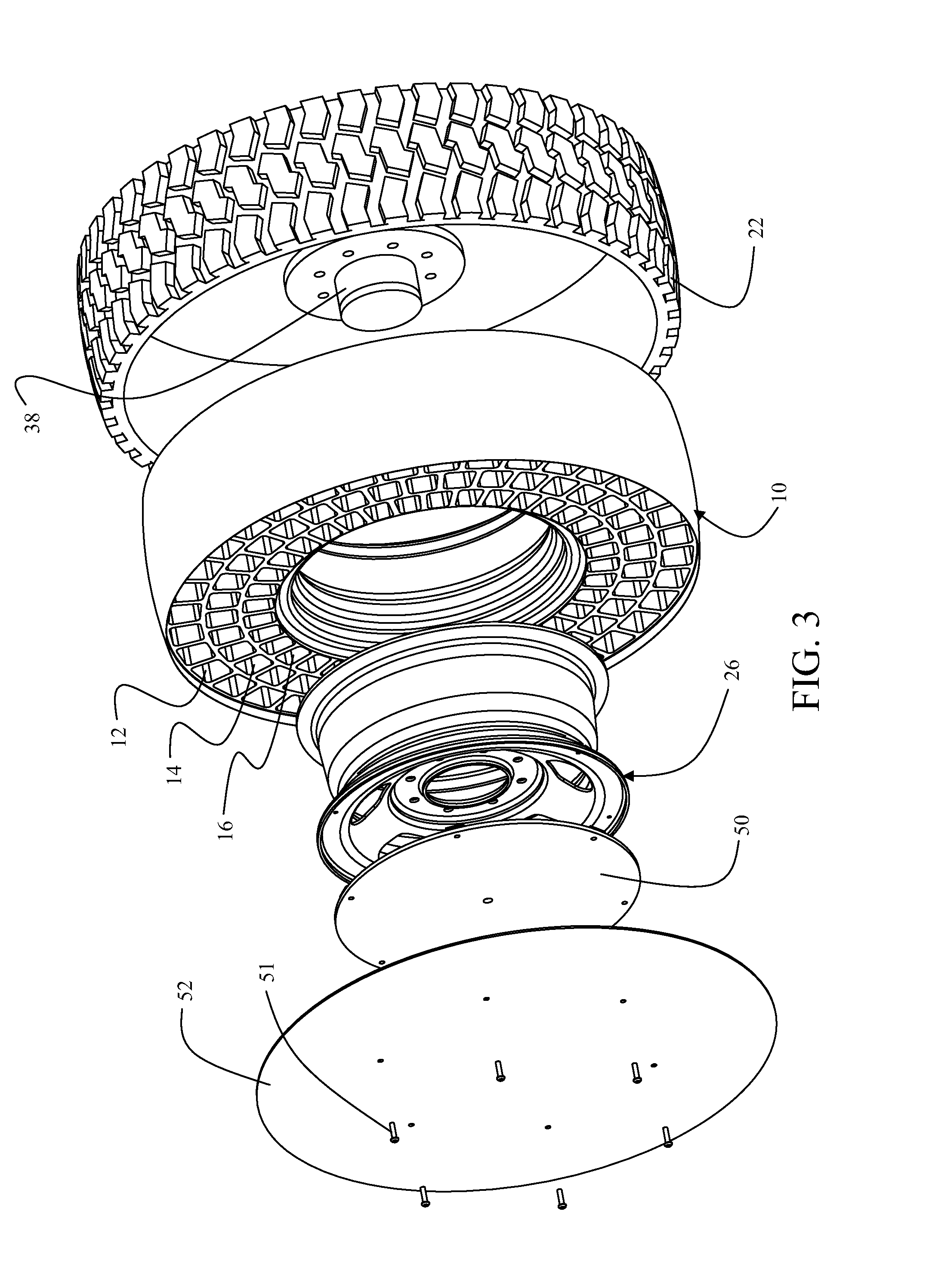 Non-pneumatic survivable tire, cover and fabrication processes