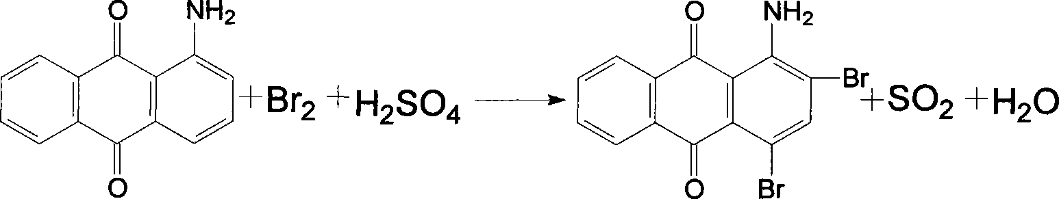 Dispersion red 146 condensation process improvement