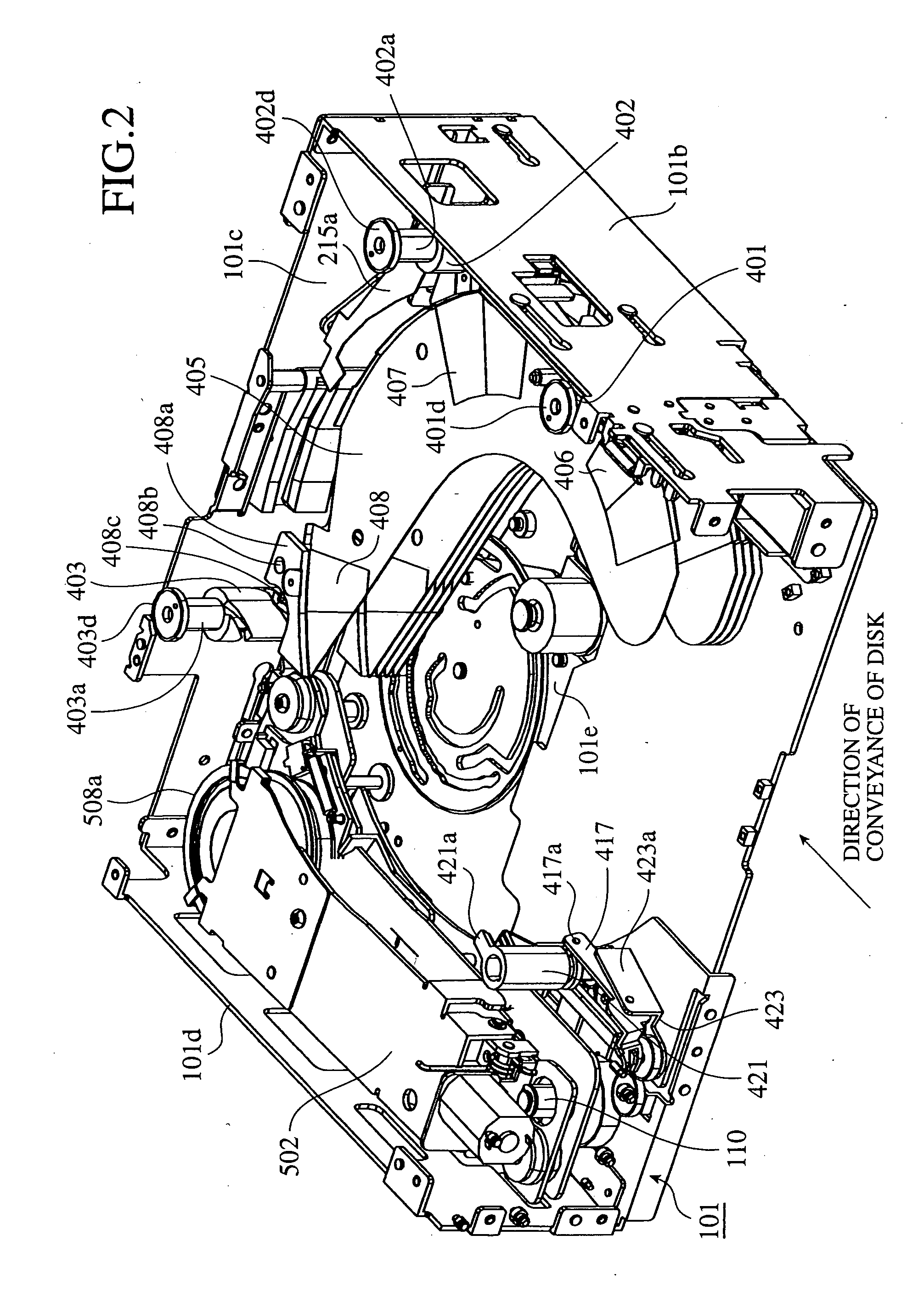 Disk apparatus