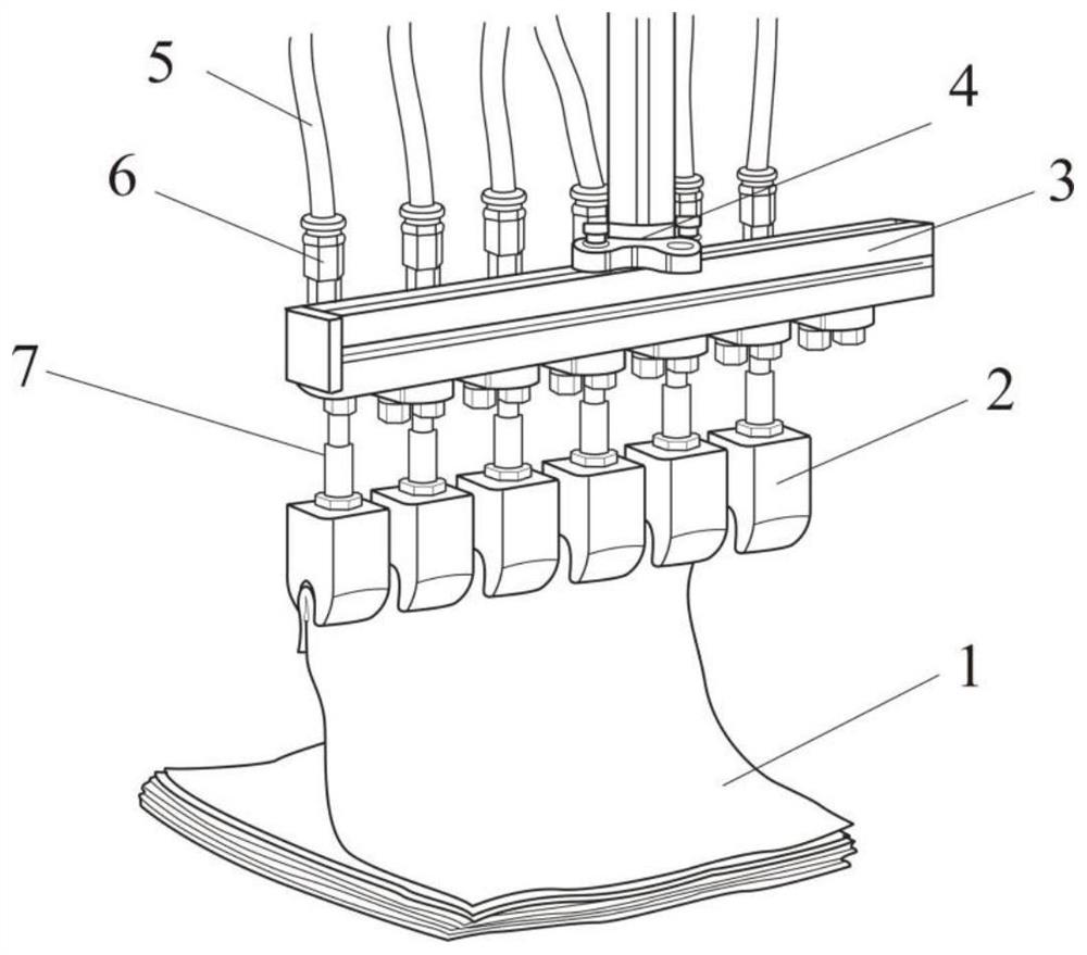 System for automatically separating, inspecting, marking and sub-packaging textile cut pieces and process