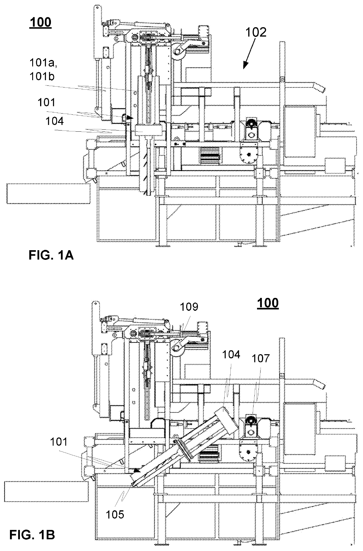 Bale opening device