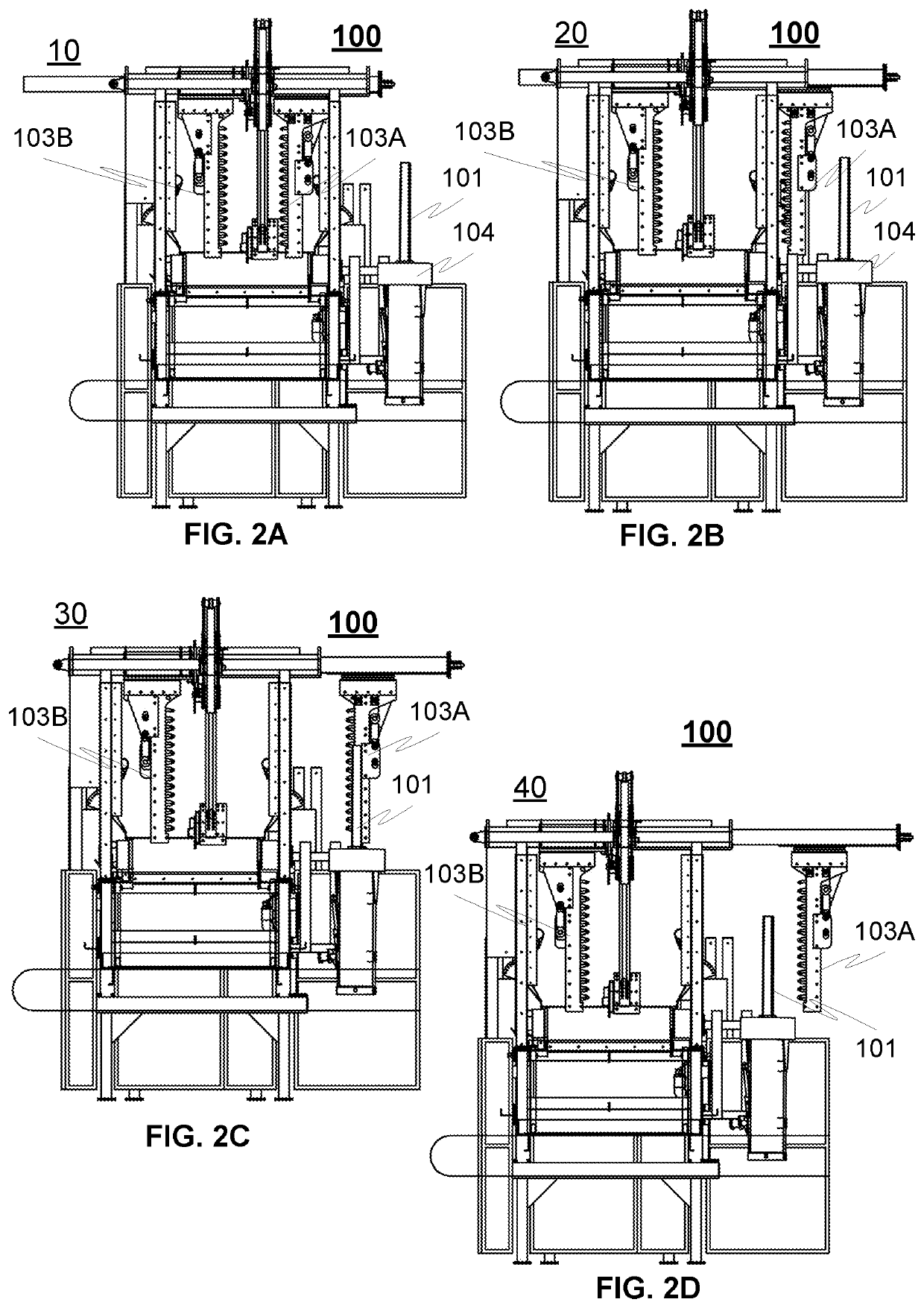 Bale opening device