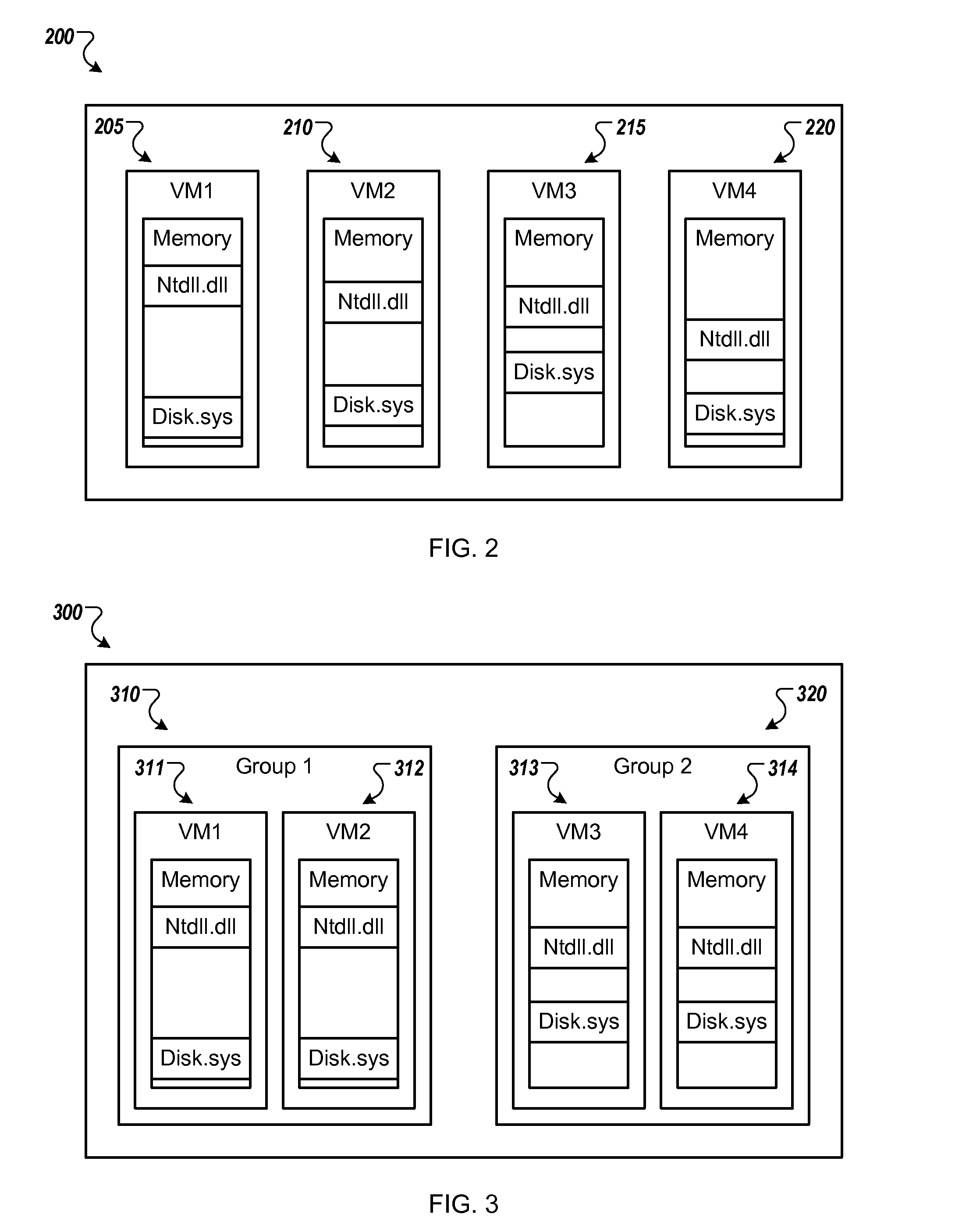 Optimizing memory sharing in a virtualized computer system with address space layout randomization enabled in guest operating systems