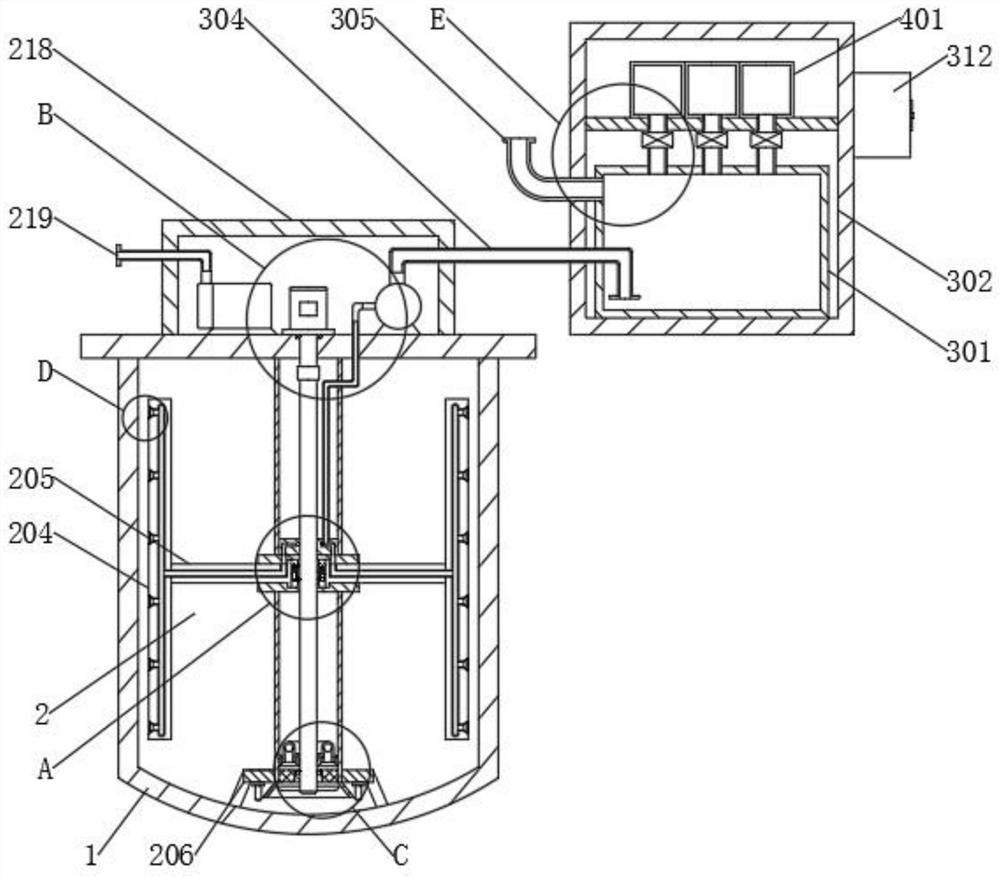 Rainwater collecting and recycling irrigation equipment for green city and use method thereof